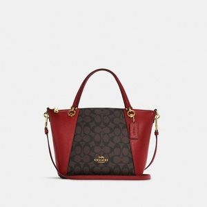 Coach Kacey Satchel Canvas Bag